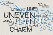 Junky Notes Typeface, a Handwritten Font by softulka (Thumbnail 2 of 6)