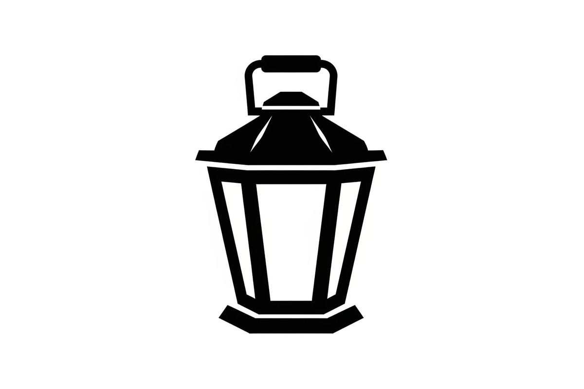 Vintage Street Lantern Silhouette Bu, an Illustration by hafijul (Photo 3 of 51)