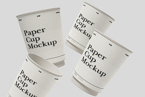 Paper Cup Mockup, a Cups & Container Mockup by Akaimockup