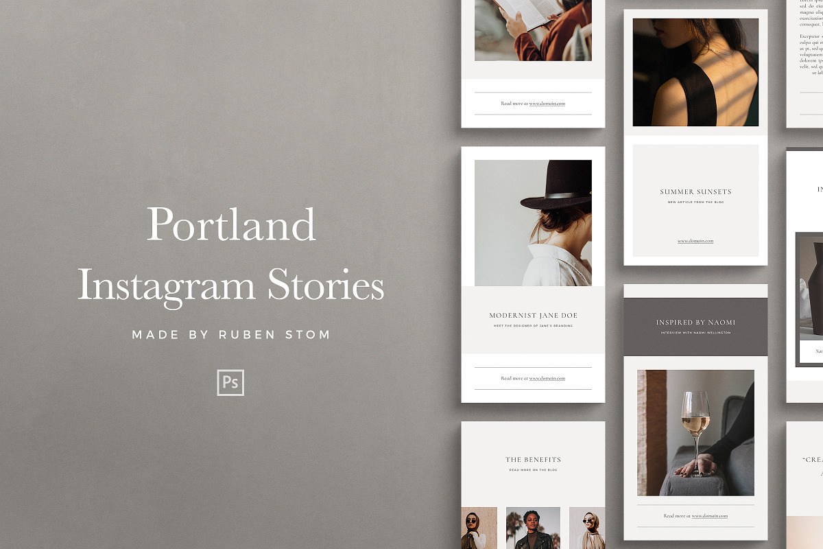 Instagram Stories Bundle, a Social Media Template by Ruben Stom (Photo 14 of 53)