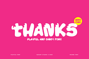Candira - Candy Font, a Sans Serif Font by Iqsiart Studio (Thumbnail 8 of 10)