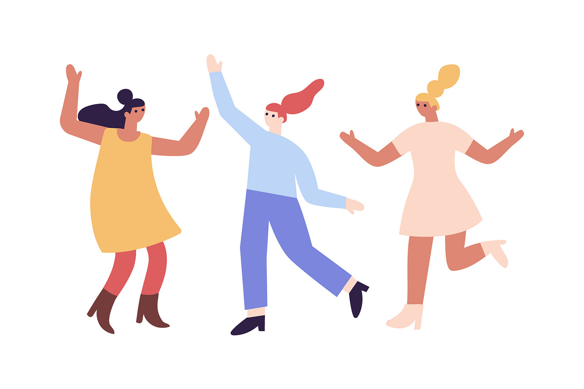 Cute Tiny People vector bundle, a Person Illustration by Vector_Art (Photo 14 of 14)