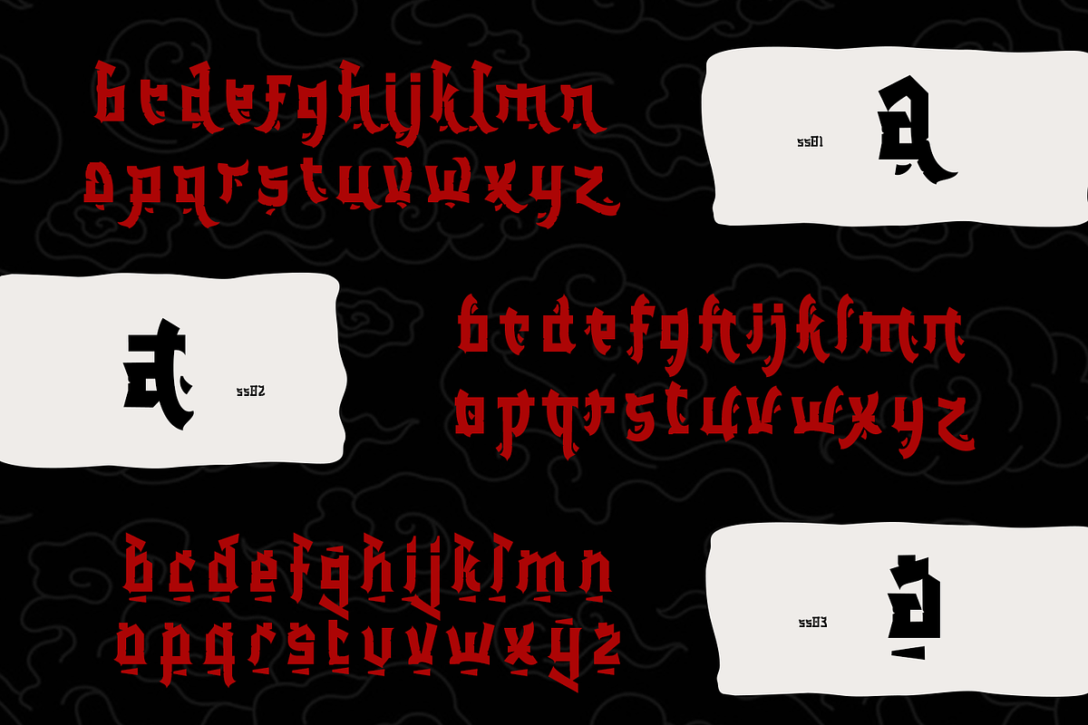 Miyukatsu - Oriental Japanese Font, a Font by TypeClassHeroes (Photo 11 of 15)