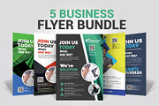 Business Flyer Bundles, a Flyer Template by Design Up (Thumbnail 1 of 6)