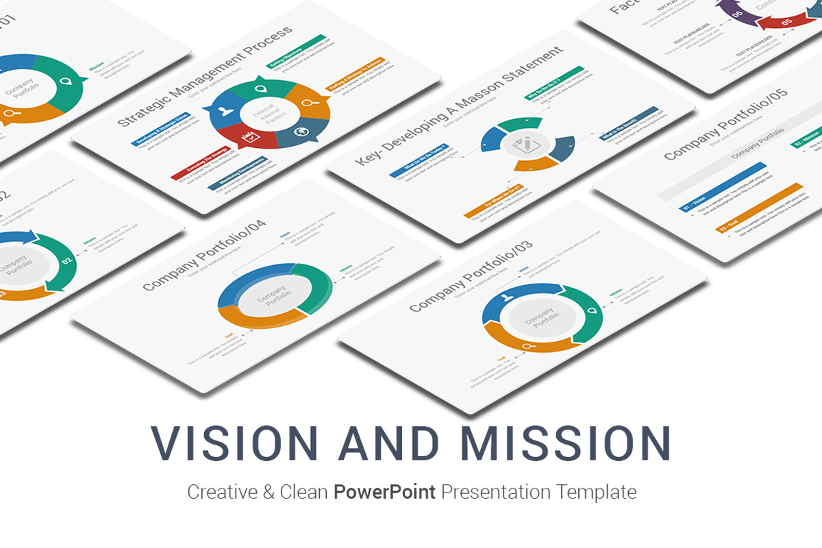 Vision And Mission PowerPoint Design, a Presentation Template by OceanArt (Photo 1 of 14)