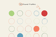 118 Whimsical Vector Frames, an Object Graphic by Design by Laney (Thumbnail 9 of 17)
