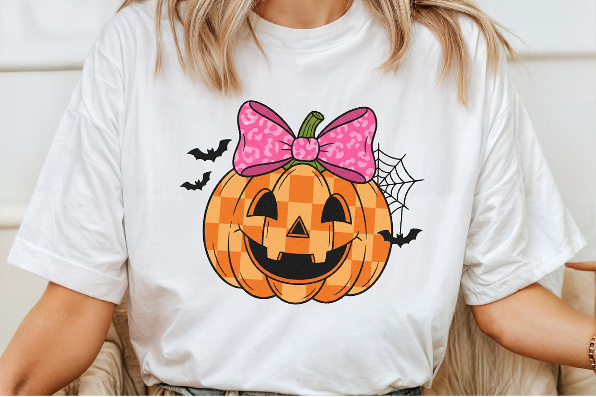Halloween Pumpkin Girl Cute Kids PNG, an Illustration by Craft Nest (Photo 3 of 6)