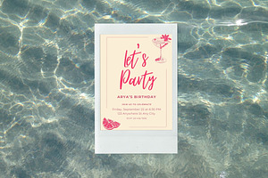 Birthday Invitation Templates, an Invitation Template by Pixels By V
