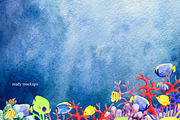 Watercolor kit - Under the Sea, an Animal Illustration by Elegantia (Thumbnail 9 of 12)