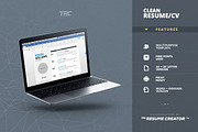 Clean Resume/Cv Template Volume 2, a Resume Template by TheResumeCreator (Thumbnail 4 of 6)