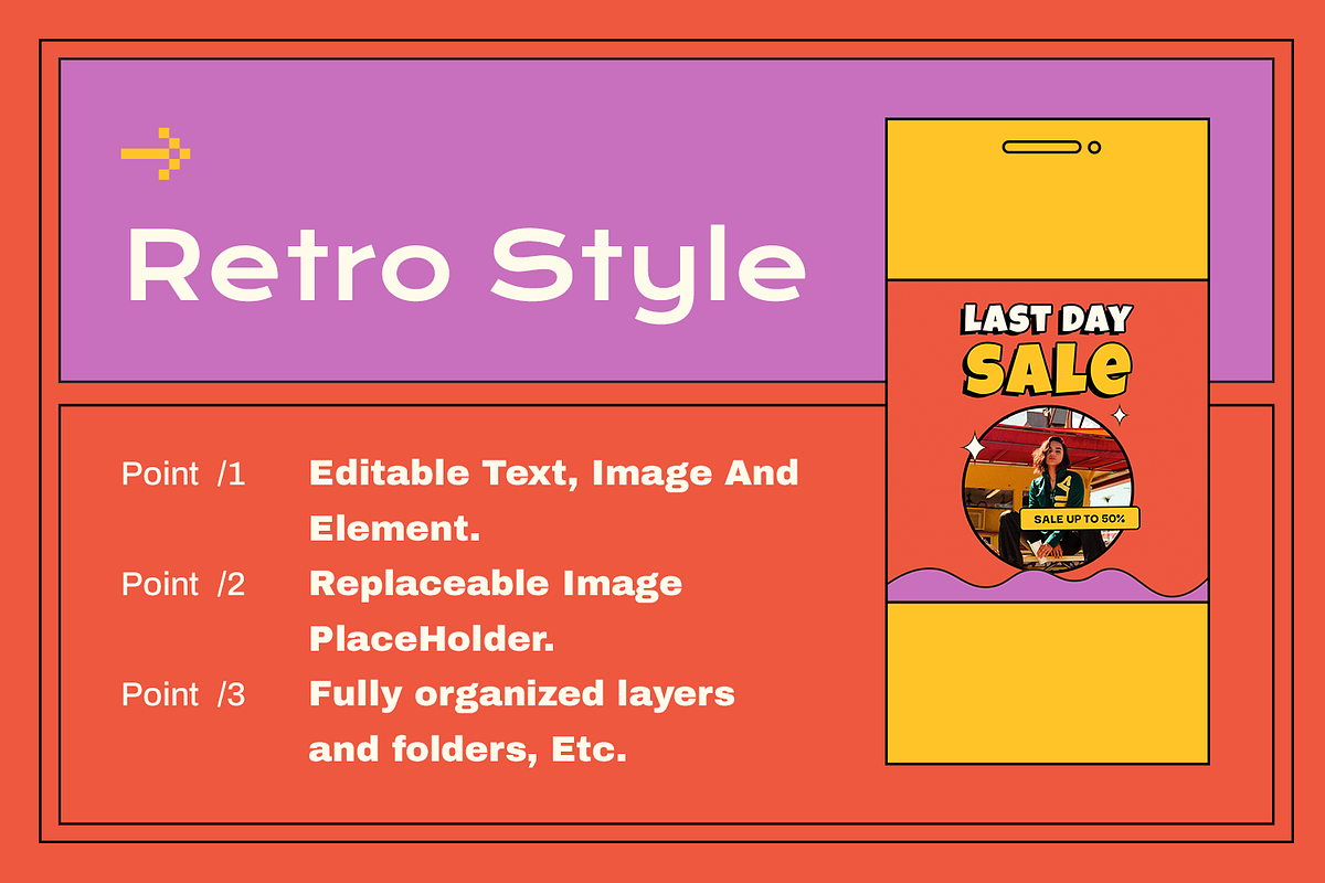 Orlova Post & Story Template, a Social Media Template by Creatchees.std (Photo 2 of 5)