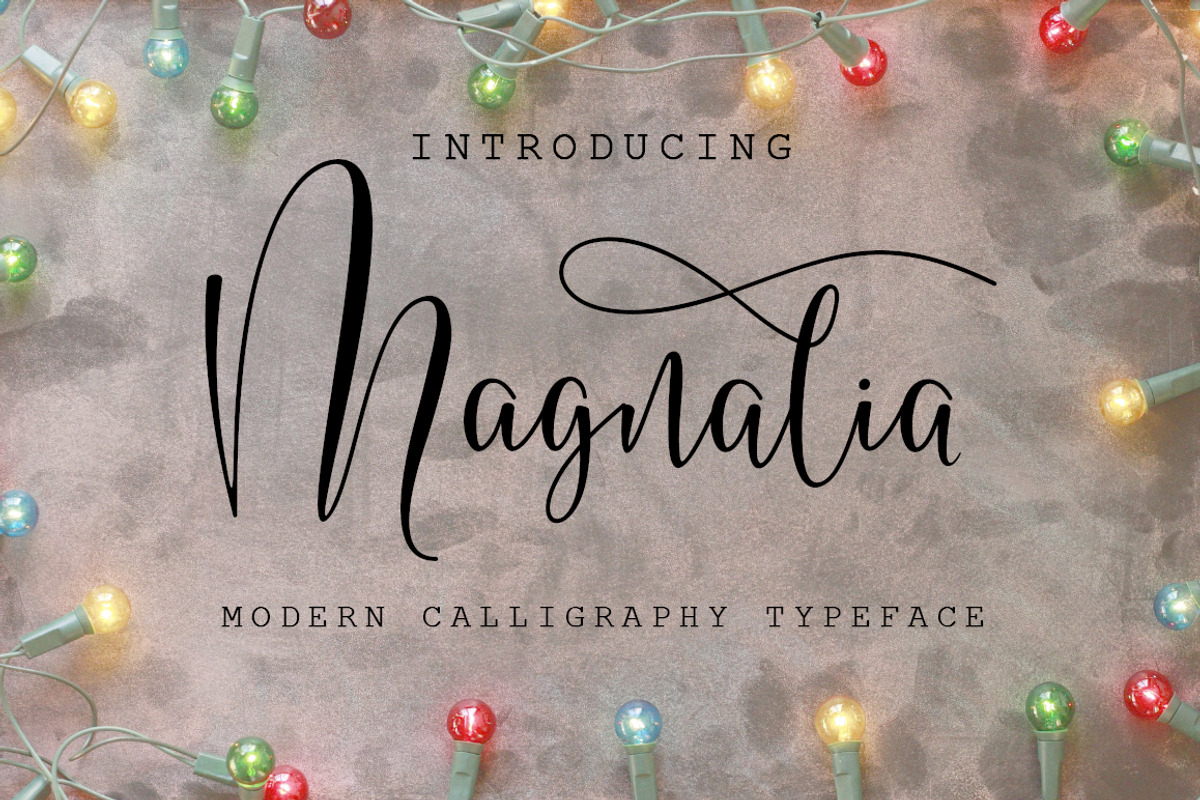 Magnalia Font Script