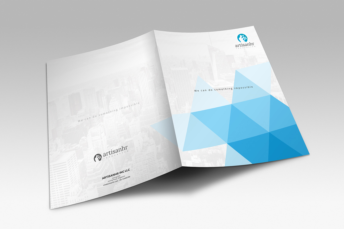 Minimal Branding Identity, a Stationery Template by artisanHR (Photo 4 of 6)