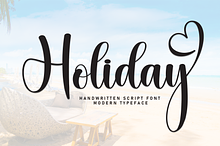 Holiday | Script Font