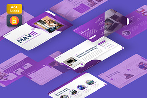 Mavie -  Marketing Googleslide, a Presentation Template by Dhabee