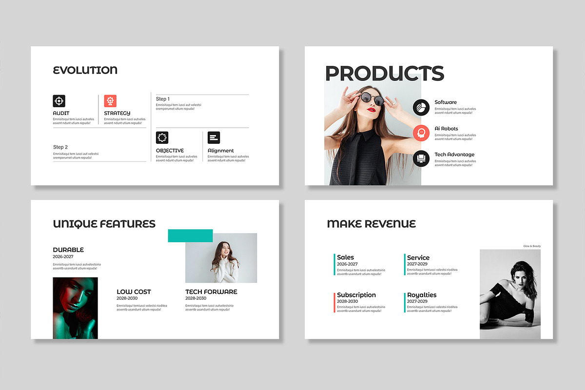 Creative & Minimal Company Profile, a Presentation Template by Mighty-Slide (Photo 4 of 7)