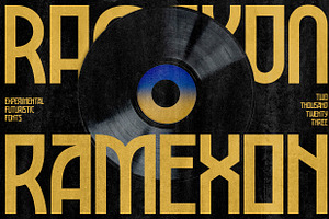 Ramexon - Experimental Display Fonts