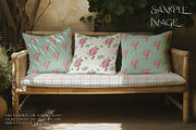 Outdoor Pillows & Bench Cushions, a Mockup by mock-ups (Thumbnail 8 of 14)