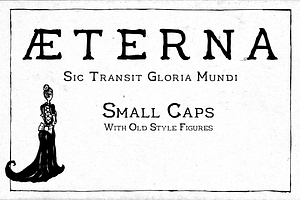 Aeterna Small Caps Old Style Figures