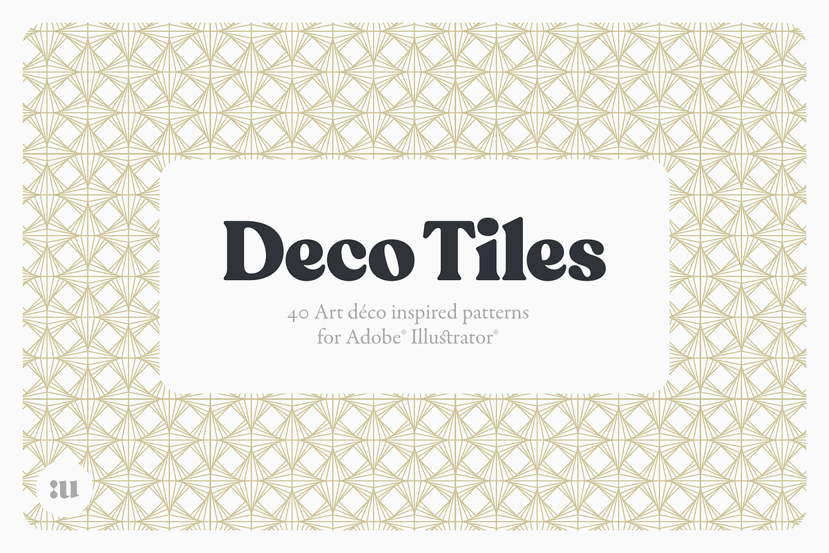 Deco Tiles, a Pattern Graphic by Unio Designs (Photo 1 of 10)