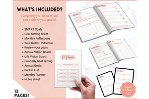 Goal Planner Journal Bundle