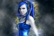 Galaxy - Photoshop Action, an Action Add-On by Lightdesigns (Thumbnail 5 of 5)