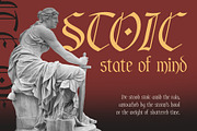 CS Aristide – Blackletter Font, a Blackletter Font by Craft Supply Co. (Thumbnail 6 of 8)