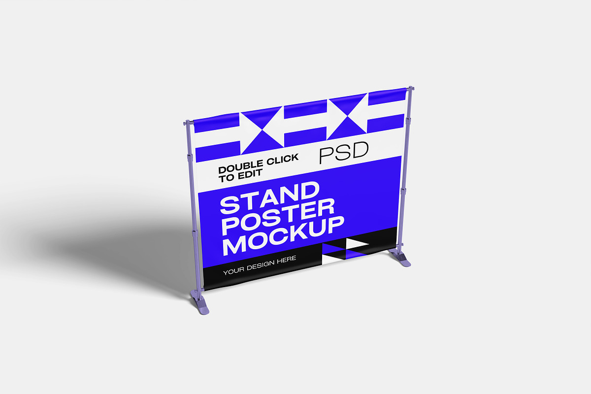 Stand Banner Mockup, an Advertising Mockup by Hazzpro_Std (Photo 4 of 5)