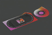 Custom Shape Sticker Mockup, a Packaging Mockup by skybluecreative (Thumbnail 3 of 3)