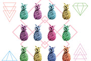 Pineapple Compilation, an Illustration by Zelri (Thumbnail 3 of 5)