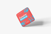 Coaster Mockup, a Product Mockup by Indah (Thumbnail 2 of 6)