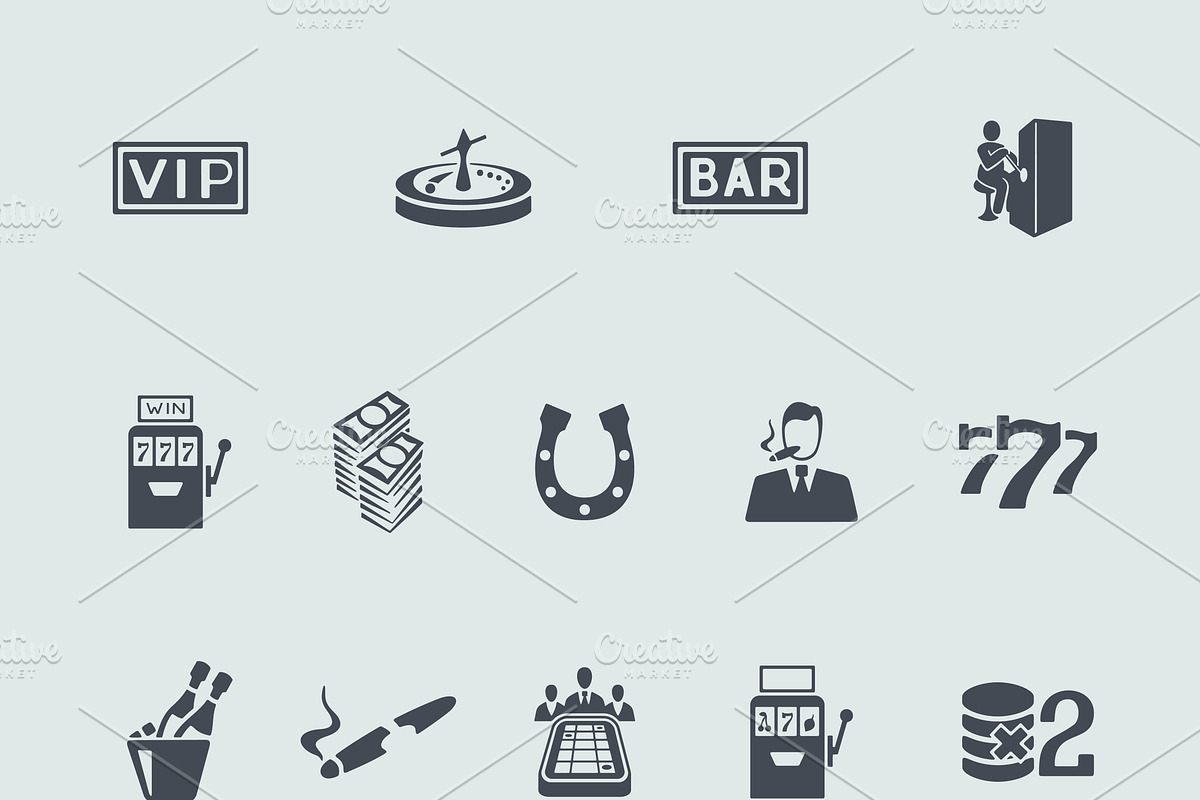 18 casino icons, an Icon by Palau (Photo 2 of 2)