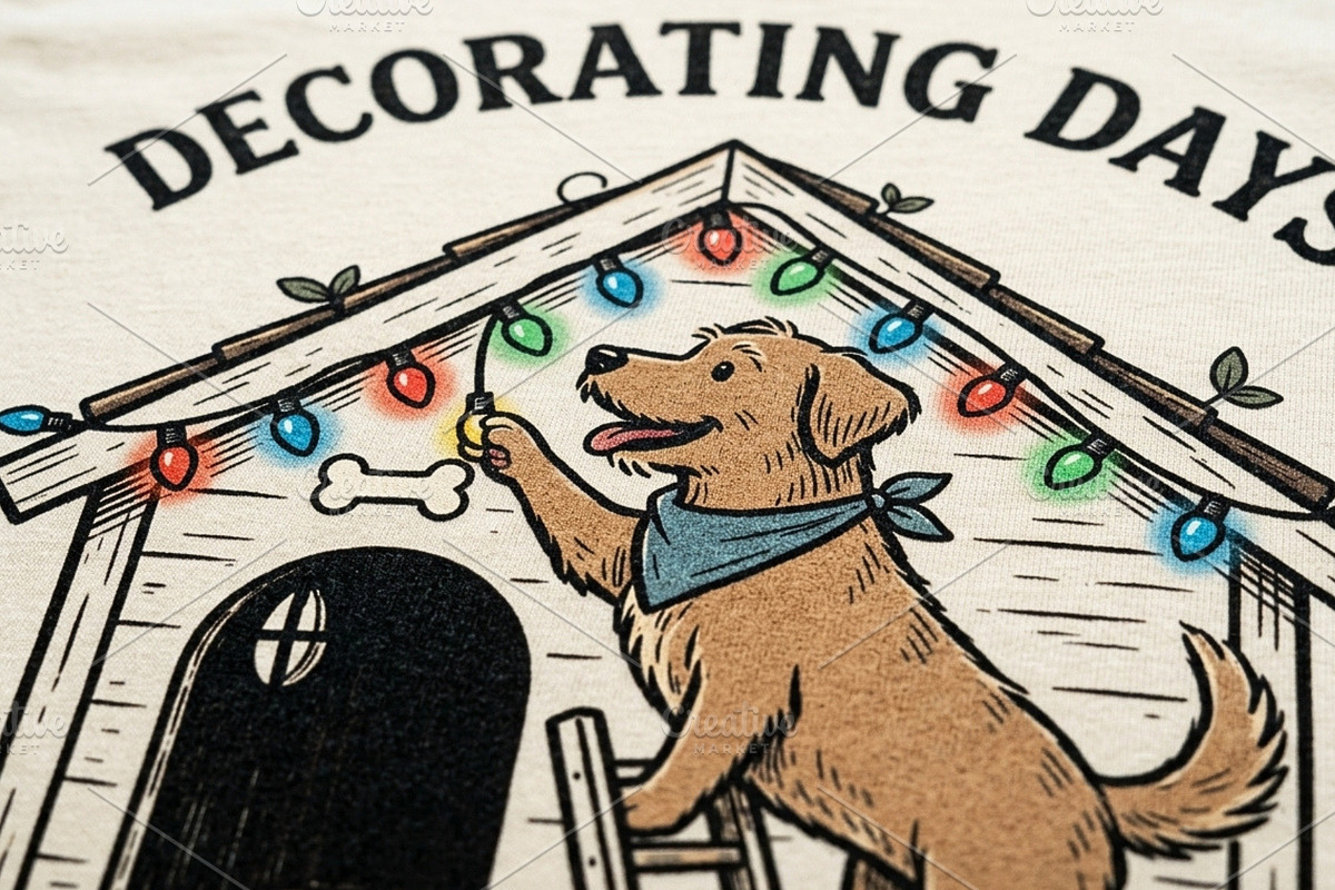 Decorating days, an Animal Illustration by Vectorlina (Photo 5 of 5)