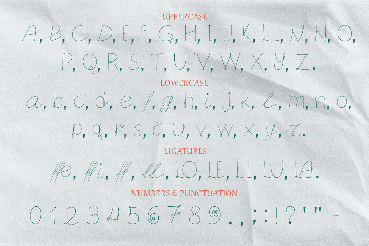LOKARITY - thin handwritten font, a Handwritten Font by CHIMERA (Photo 2 of 8)