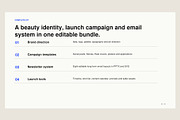 Brutalist Beauty Brand Campaign Kit, a Marketing Template by Dani Shami (Thumbnail 2 of 8)