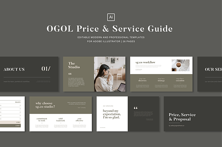Pricing, Service & Proposal Template
