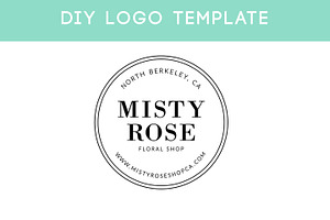 Minimal Stamp Logo Template