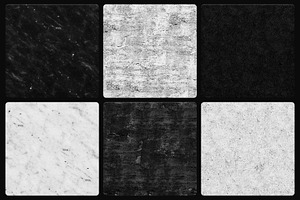 48 Black And White Seamless Textures