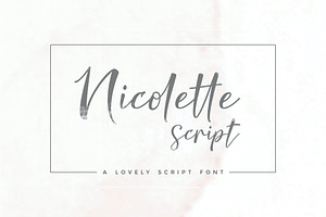 Nicolette Script