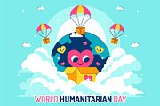 10 World Humanitarian Day Vector, a Person Illustration by denayunebgt (Thumbnail 4 of 4)