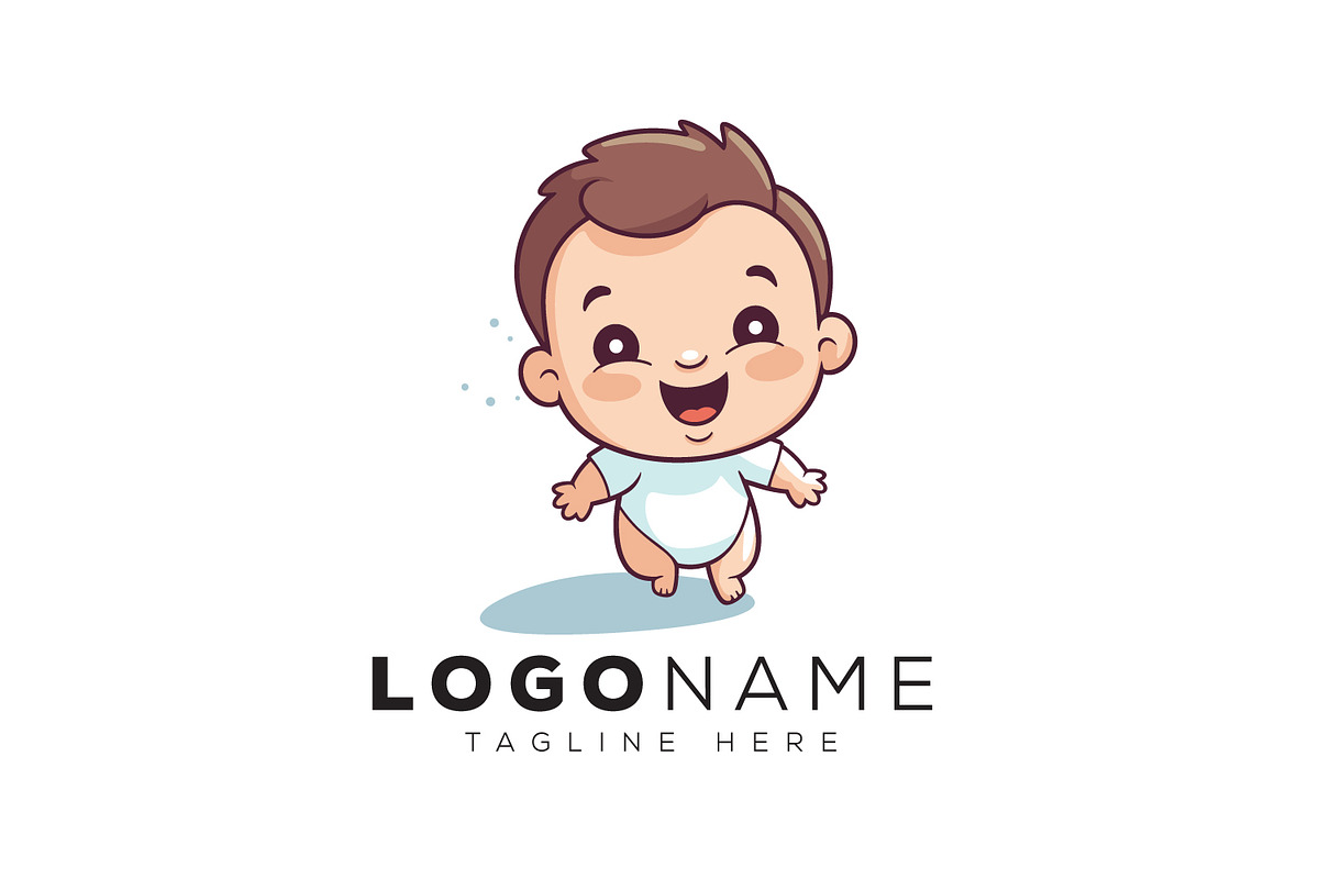 Baby Logo, a Branding & Logo Template by Xoovion