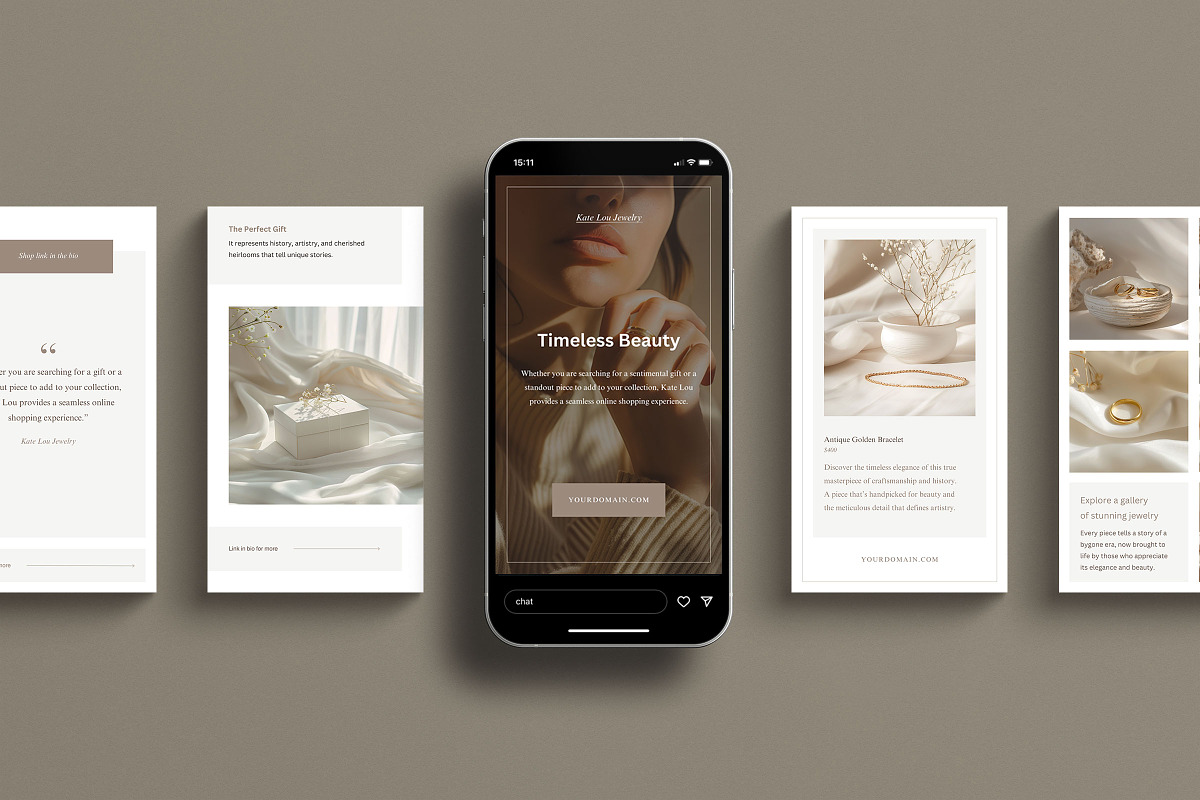 Kate Lou Social Media Kit, a Social Media Template by Ruben Stom (Photo 11 of 20)