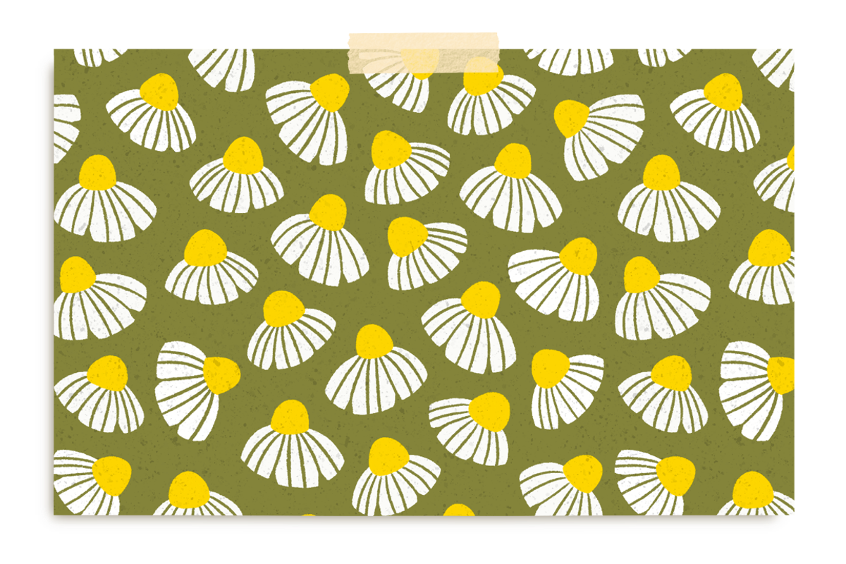 Wildflower Repeat Raster Pattern, a Pattern Graphic by K McCormack Designs (Photo 2 of 4)