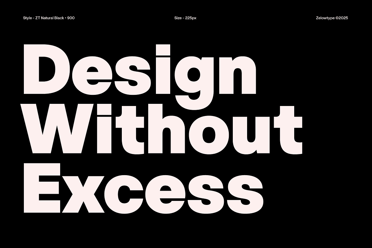 ZT Nature Sans - 18 Font & Variable, a Sans Serif Font by zelow type (Photo 8 of 11)