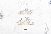 Mellifluous. Sea & Floral Graphics, a Texture Illustration by NiKO (Thumbnail 16 of 20)