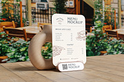 Tropical Table Menu Mockup, an Advertising Mockup by My Code Std (Thumbnail 3 of 6)