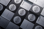 Black And White Business Card, a Business Card Template by Marvel (Thumbnail 1 of 4)