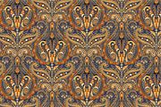 10 Vintage Paisley Patterns, a Pattern Graphic by Sunny_Lion (Thumbnail 4 of 11)