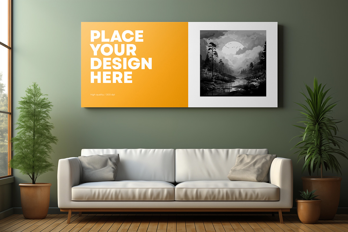 Banner Mockup Generated with AI, an Advertising Mockup by dpi (Photo 7 of 8)