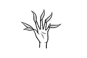 Hand Plant Growth Bundle, an Illustration by yasushie (Thumbnail 4 of 31)
